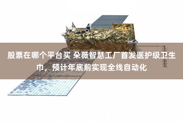 股票在哪个平台买 朵薇智慧工厂首发医护级卫生巾，预计年底前实现全线自动化