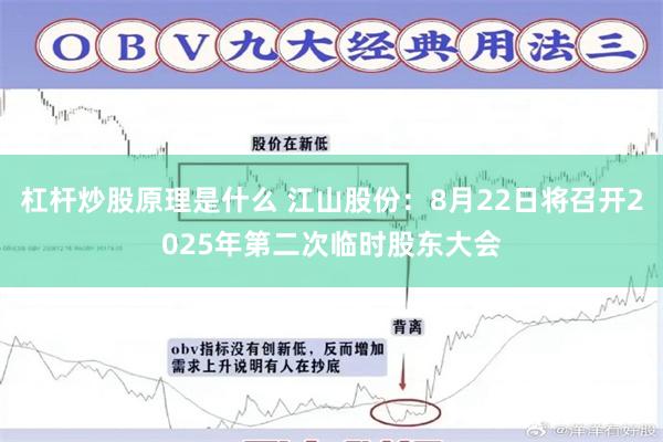 杠杆炒股原理是什么 江山股份：8月22日将召开2025年第二次临时股东大会