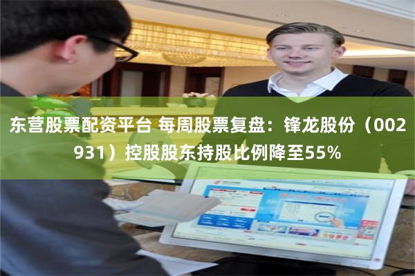 东营股票配资平台 每周股票复盘:锋龙股份(002931)控股股东持股比例降至55%