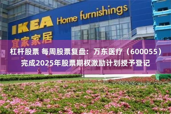 杠杆股票 每周股票复盘：万东医疗（600055）完成2025年股票期权激励计划授予登记