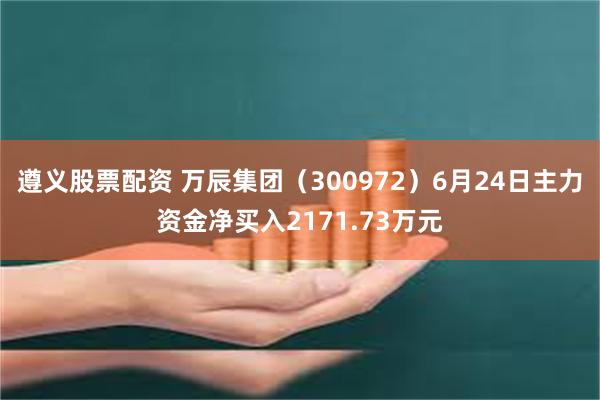 遵义股票配资 万辰集团(300972)6月24日主力资金净买入2171.73万元