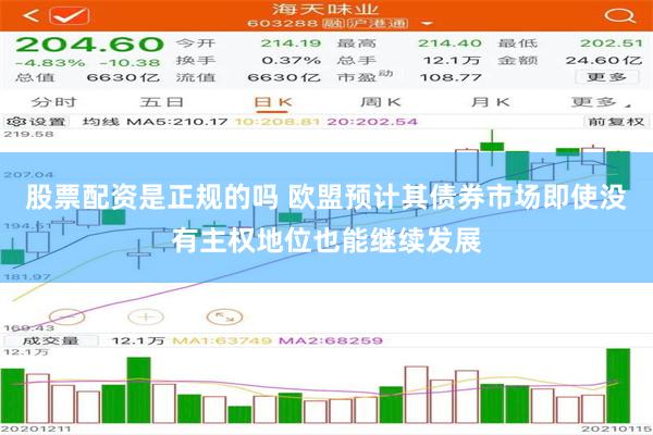 股票配资是正规的吗 欧盟预计其债券市场即使没有主权地位也能继续发展