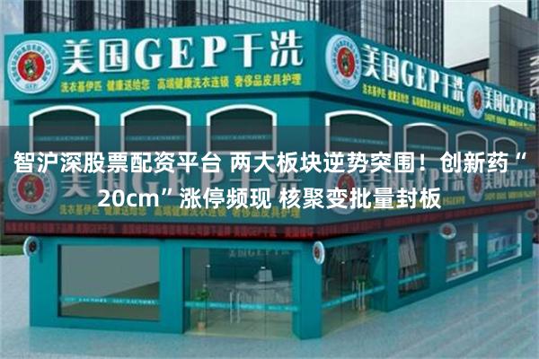 智沪深股票配资平台 两大板块逆势突围!创新药“20cm”涨停频现 核聚变批量封板