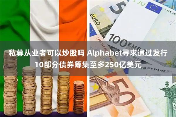 私募从业者可以炒股吗 Alphabet寻求通过发行10部分债券筹集至多250亿美元