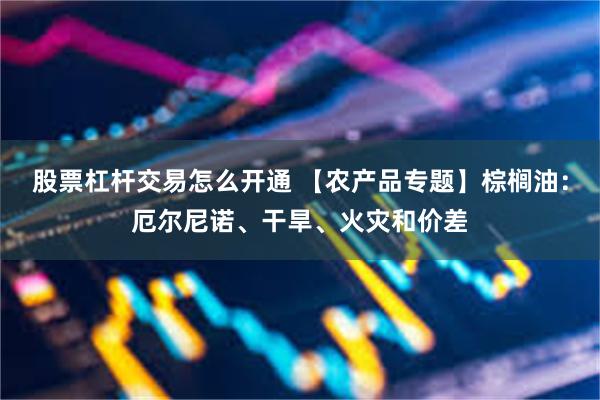 股票杠杆交易怎么开通 【农产品专题】棕榈油:厄尔尼诺、干旱、火灾和价差