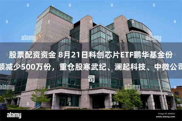 股票配资资金 8月21日科创芯片ETF鹏华基金份额减少500万份，重仓股寒武纪、澜起科技、中微公司